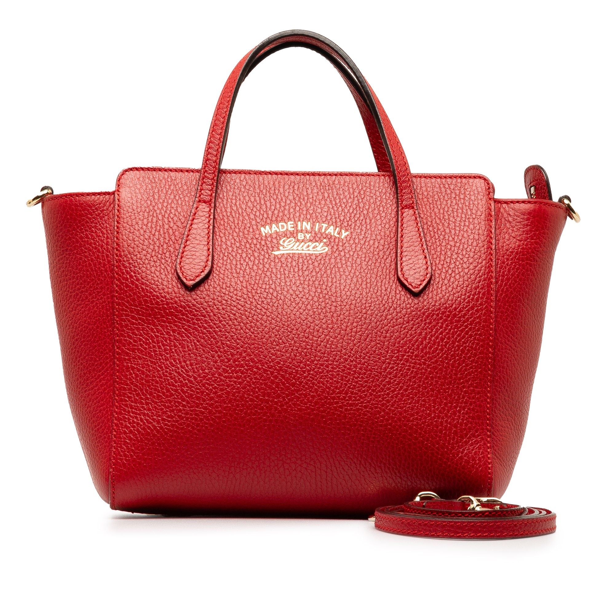 Gucci | Pre-Owned Mini Swing Satchel | Red