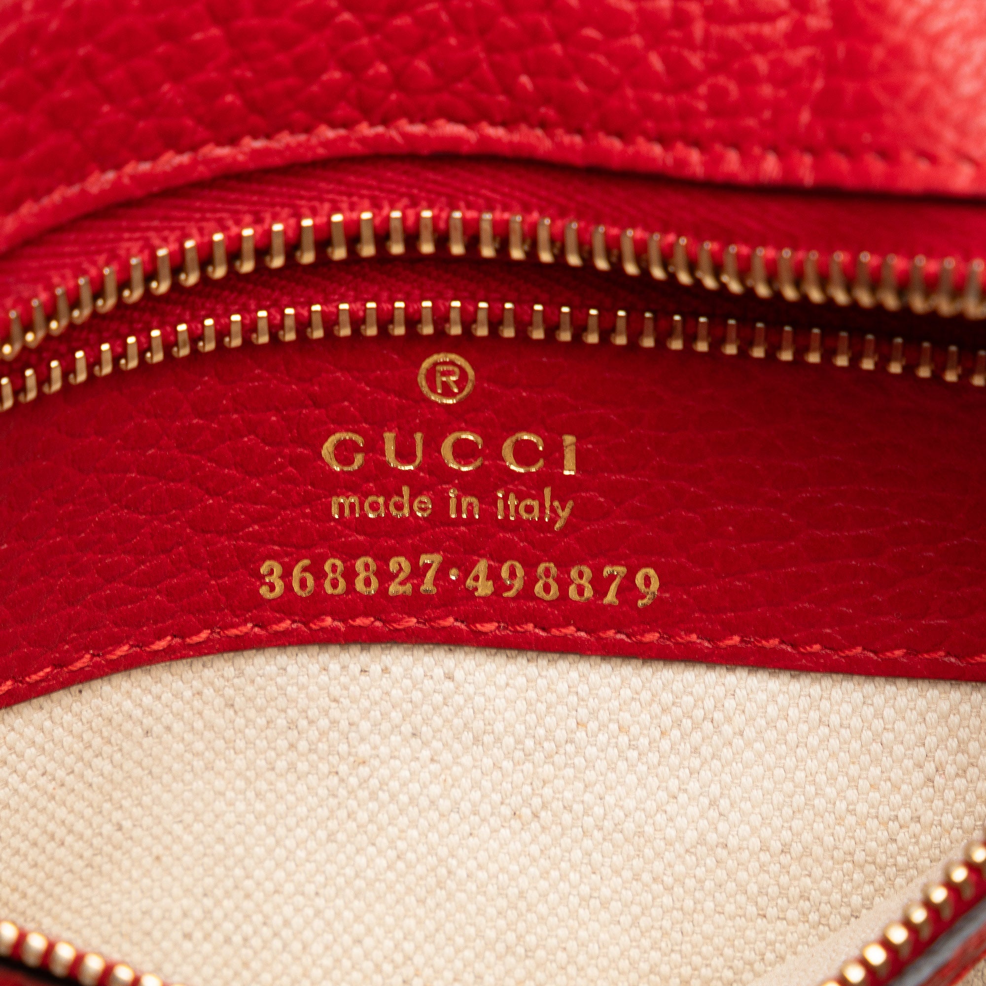 Gucci | Pre-Owned Mini Swing Satchel | Red