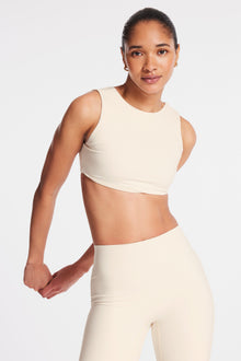 Le Ore | Calla Crop Cutout Bra | Canvas