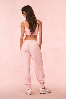 Lolana Floral Cotton Sweatpants | Ibiza Sunset