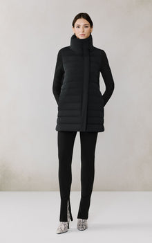 Lola Hybrid Stretch Down Wrap | Black