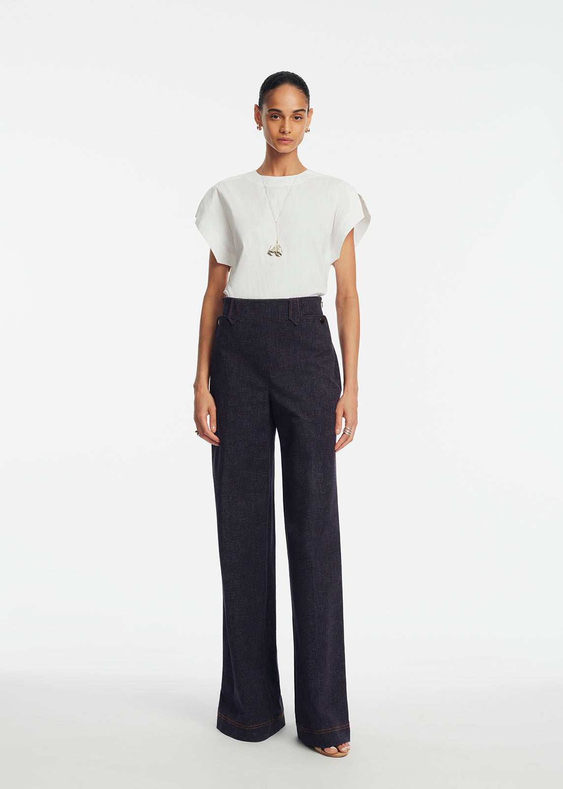 Stretch Denim Pant | Midnight