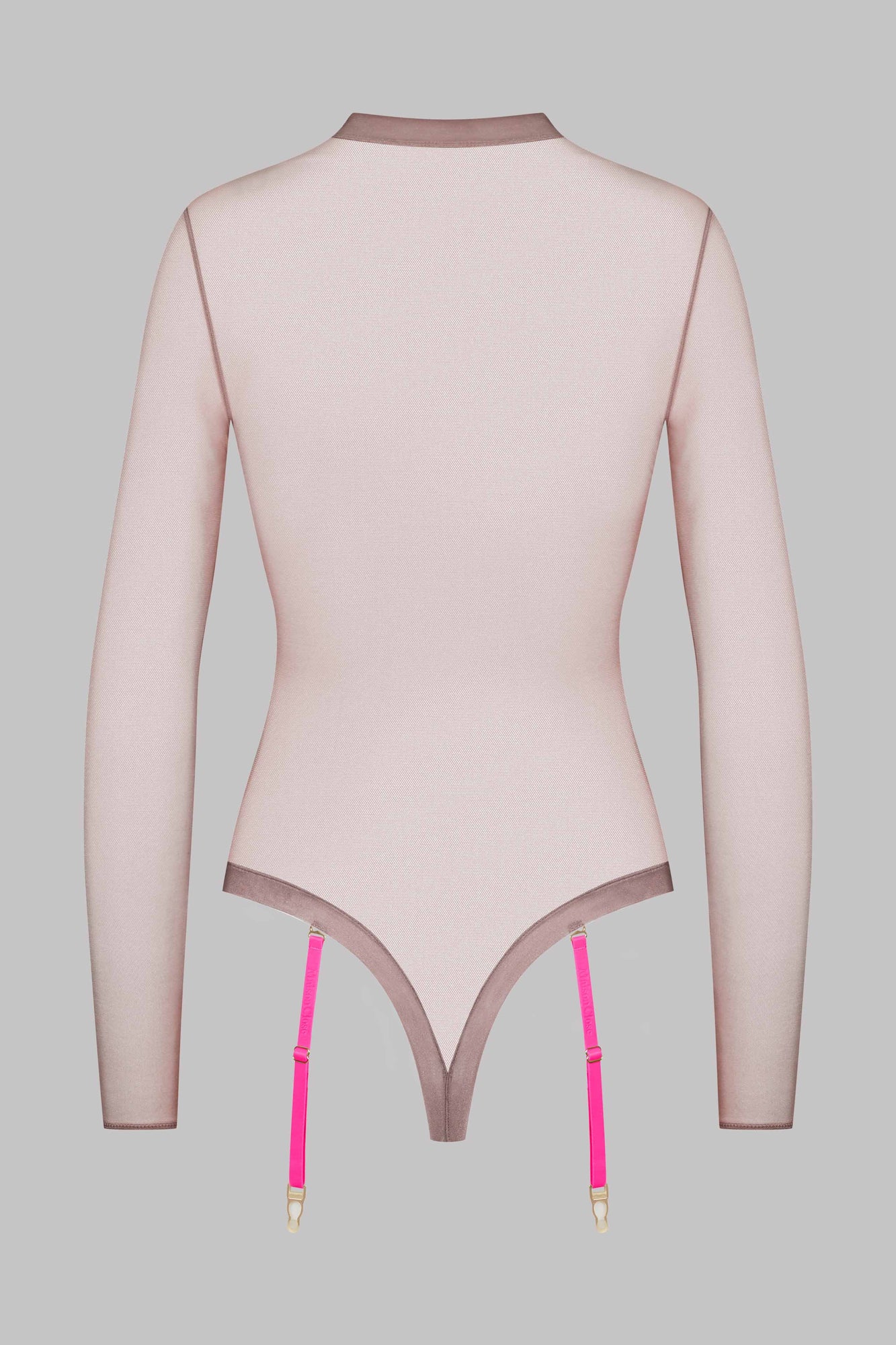 Thong body with suspenders - Corps à Corps | Taupe