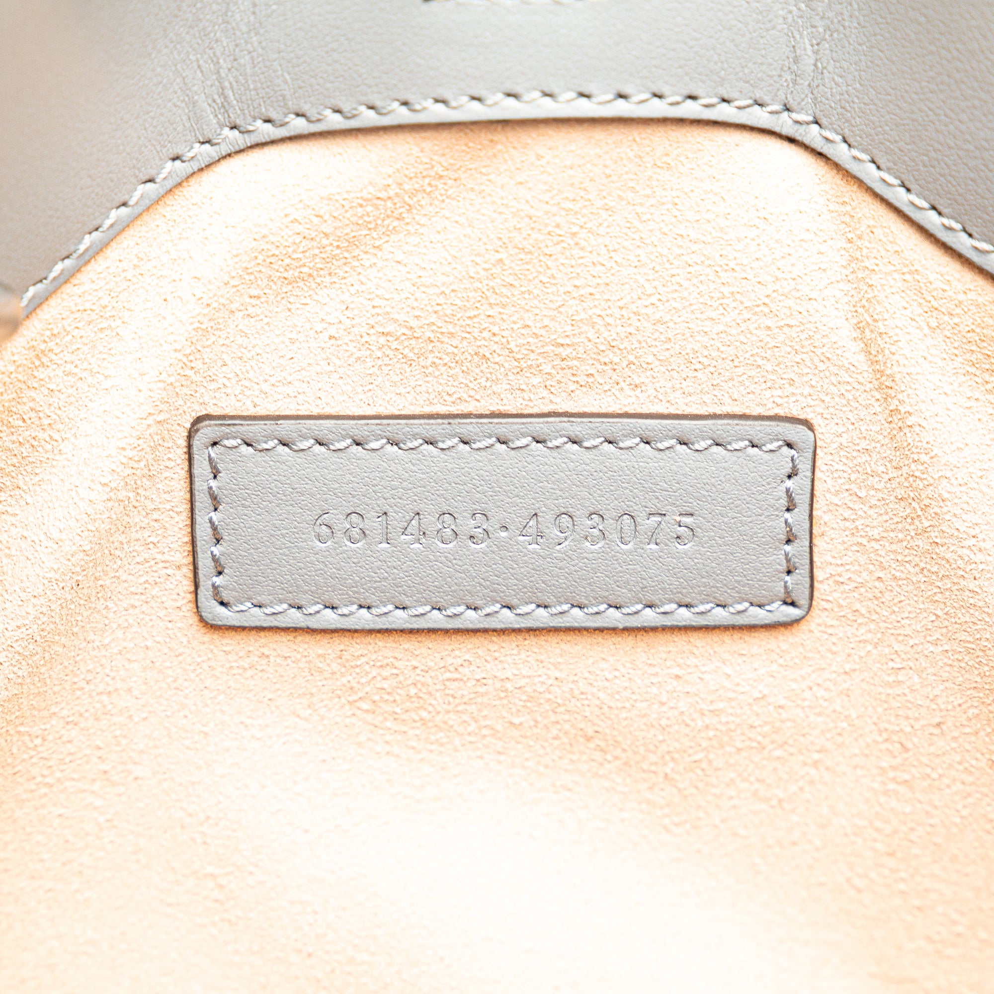 Gucci | Pre-Owned Small GG Marmont Aria Chain Tote | Gray