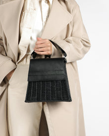 Lian-Black Bag-Wicker Wings-Basket Handbag-Rattan Bags-Wicker Bags UK-Wicker Bags-Wicker Bag-Straw Basket Handbag-Wicker Handbag- Eco Friendly Purses-Wicker Handbags-Bag Rattan-Zipped Pouch (6623960989835)