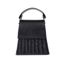 Lian-Black Bag-Wicker Wings-Basket Handbag-Rattan Bags-Wicker Bags UK-Wicker Bags-Wicker Bag-Straw Basket Handbag-Wicker Handbag- Eco Friendly Purses-Wicker Handbags-Bag Rattan-Zipped Pouch (6623960989835)