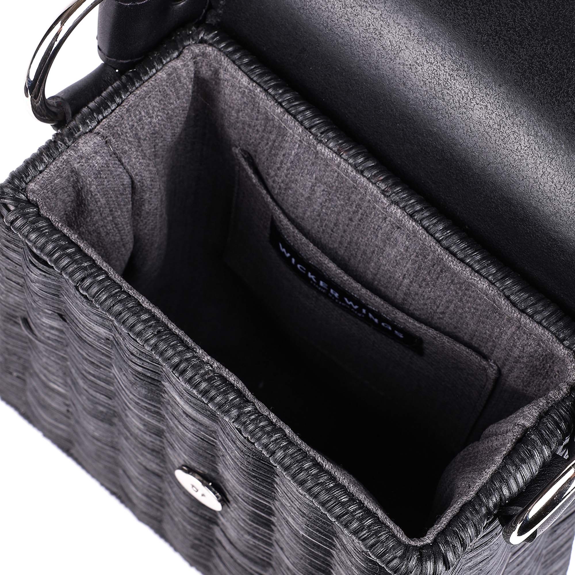 Lian-Black Bag-Wicker Wings-Basket Handbag-Rattan Bags-Wicker Bags UK-Wicker Bags-Wicker Bag-Straw Basket Handbag-Wicker Handbag- Eco Friendly Purses-Wicker Handbags-Bag Rattan-Zipped Pouch (6623960989835)