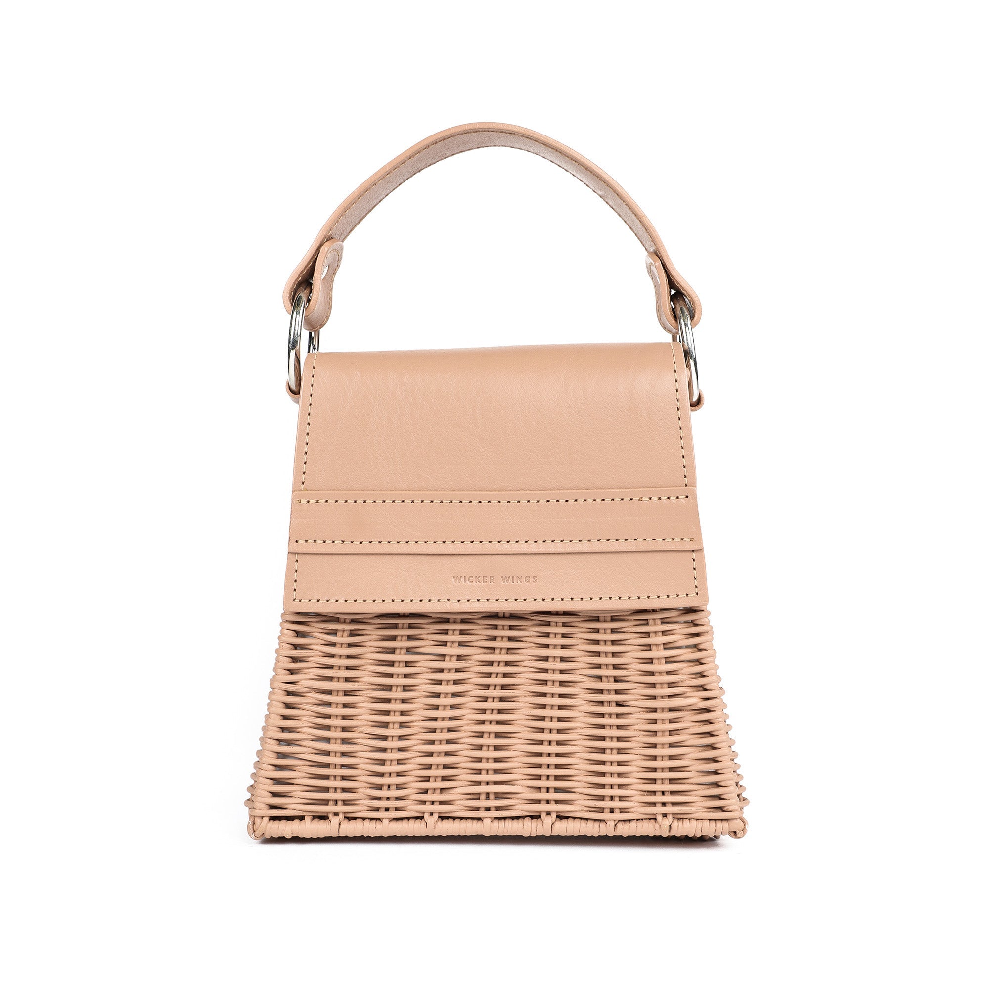 Lian-Natural-Camel-Front-Wicker-Wings-Wicker-Bag-Bucket-Bag-Bags-for-Women-Designer-Handbags-Beach-Bag-Summer-Bag-Straw-Bag-Black-Bag-Crossbody-Bag-Mini-Bag-Leather-Handbags-Purse