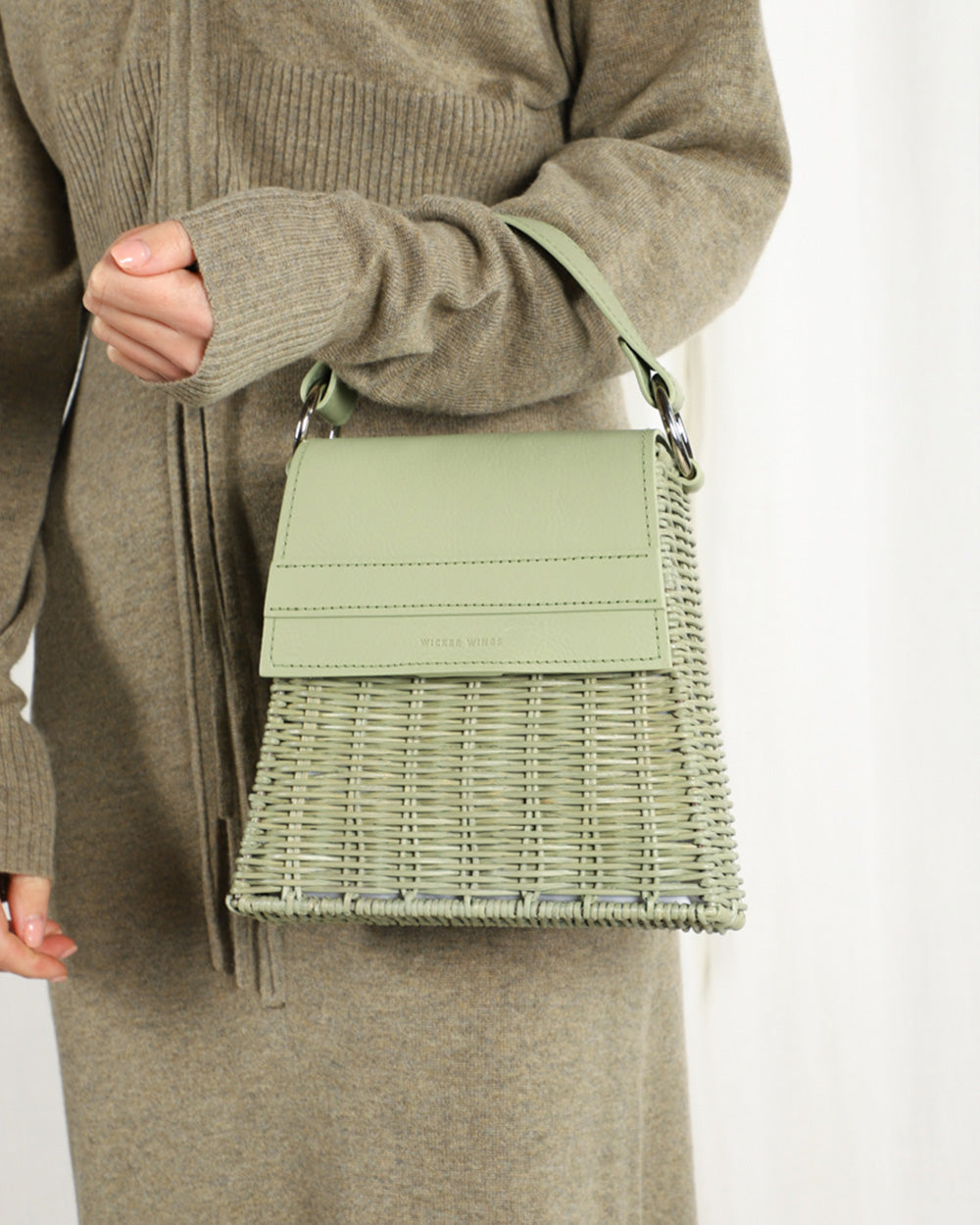 Lian-Sage Bag-Wicker Wings-Basket Handbag-Rattan Bags-Wicker Bags UK-Wicker Bags-Wicker Bag-Straw Basket Handbag-Wicker Handbag- Eco Friendly Purses-Wicker Handbags-Bag Rattan-Zipped Pouch (6623960989835)
