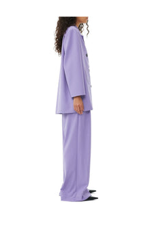 Light Oversized Blazer | Purple Haze