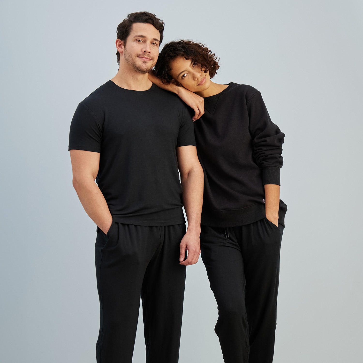 Modal French Terry Long House Shorts | Black