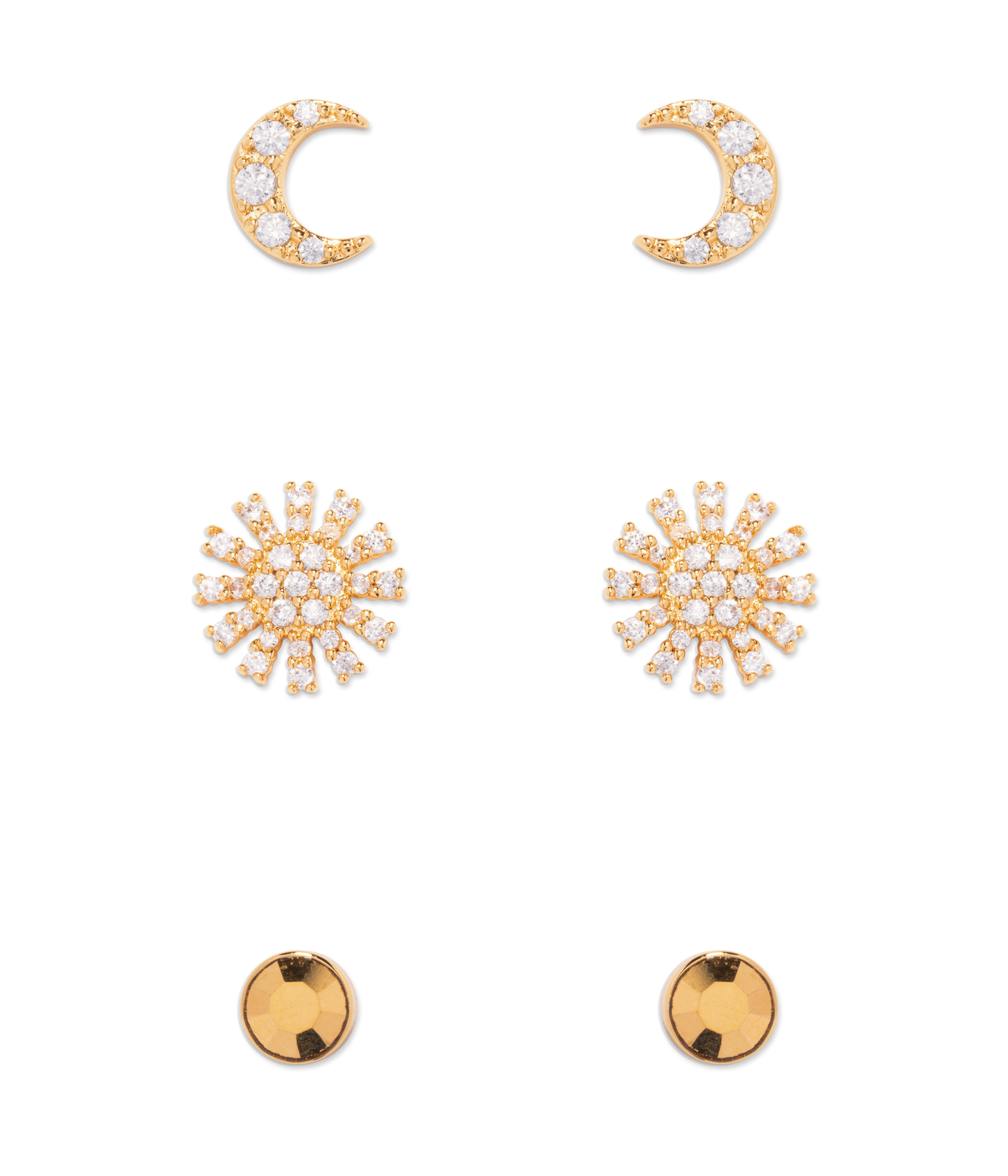 Soleil Stud Trio Set - Loren Hope