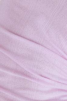 Pointelle Flare Pant | Lilac