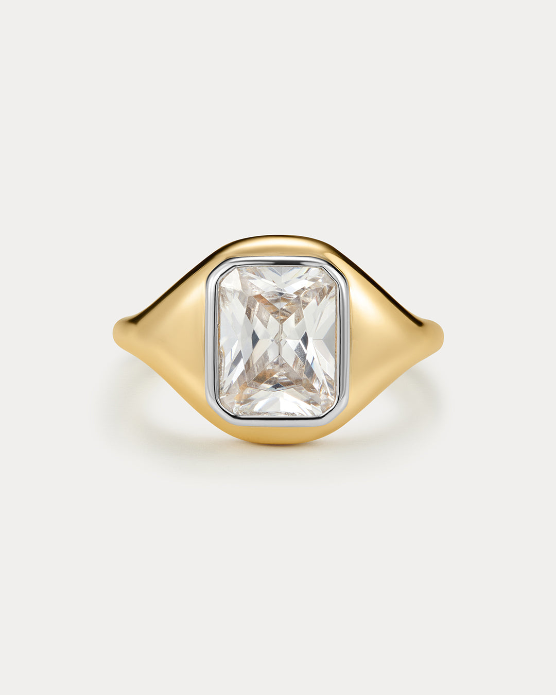 The Palais Statement Ring | Cubic Zirconia | Gold