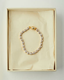 The Palais Tennis Bracelet | Gold/Silver