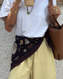 The Night Swim Scarf | Black