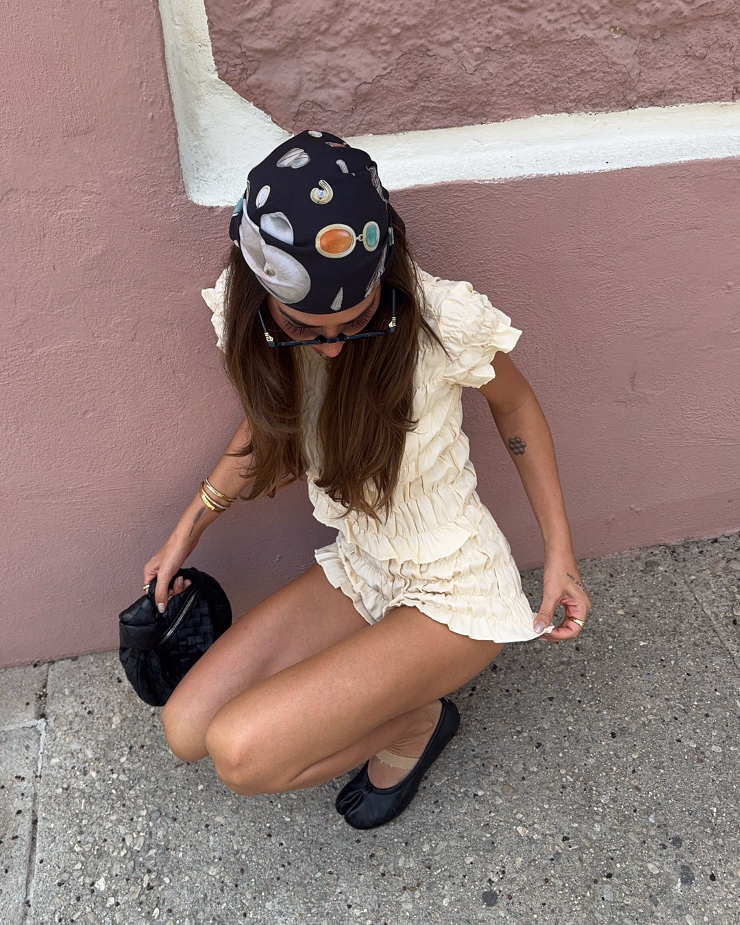 The Night Swim Scarf | Black