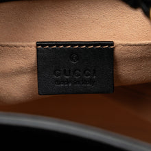 Gucci | Pre-Owned Suede Ophidia Web Bucket Bag | Black