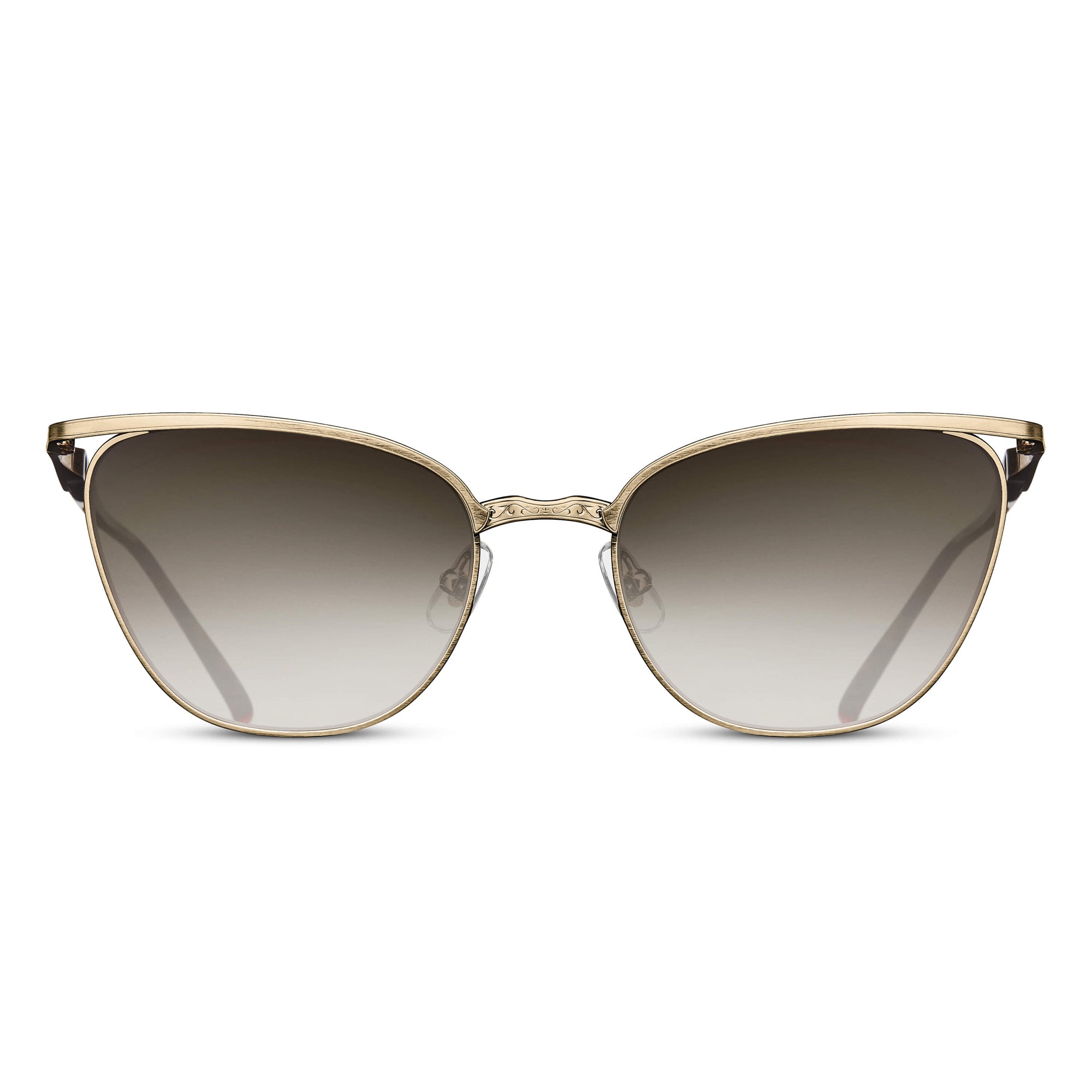 M3102 Cat Eye Sunglass | Brushed Gold/Tokyo Tortoise | Brown Gradient Lens | 56MM