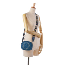Stella McCartney | Pre-Owned Denim Logo Crossbody Bag | Blue