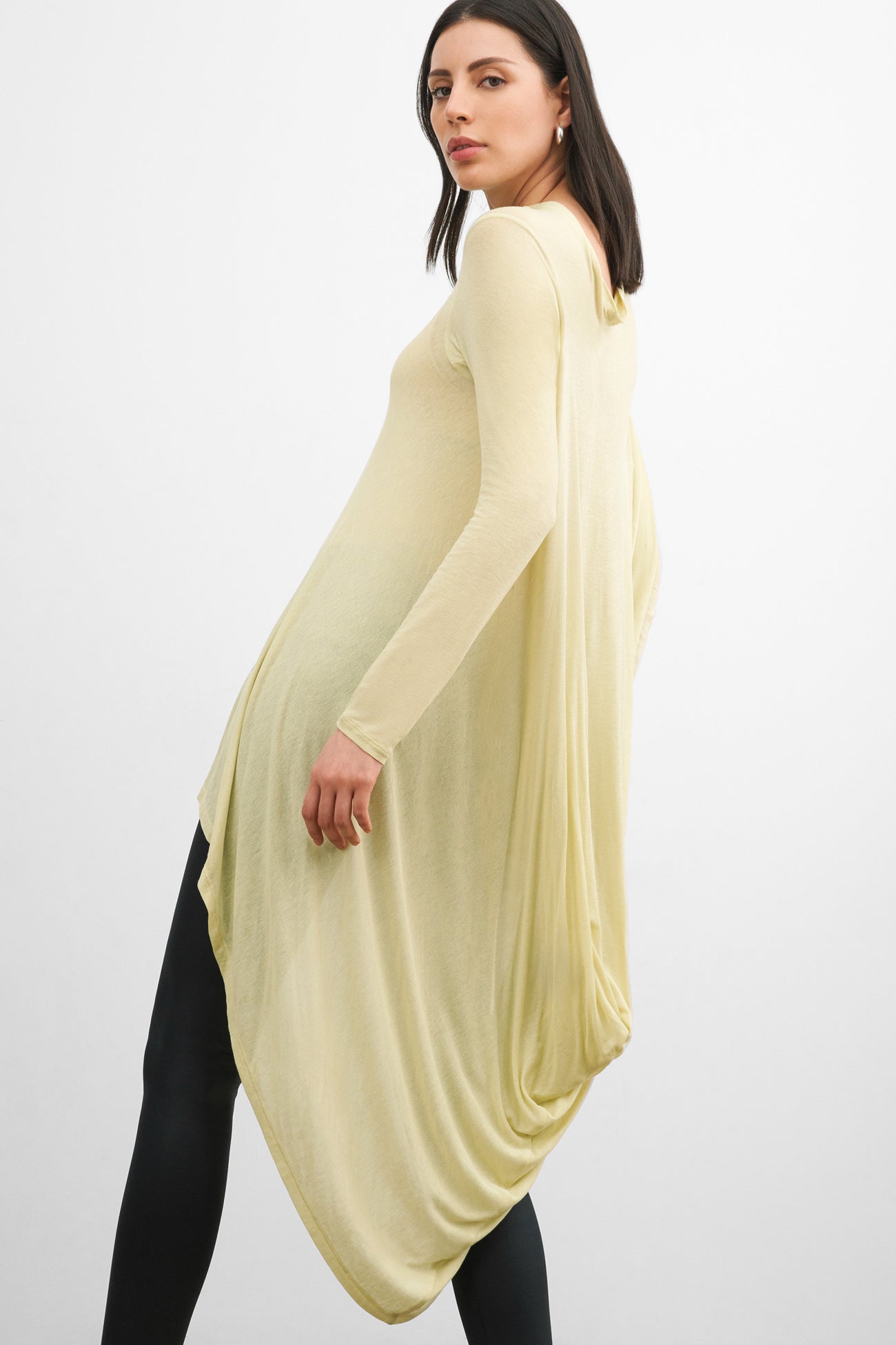 Iris Tunic | Pale Yellow