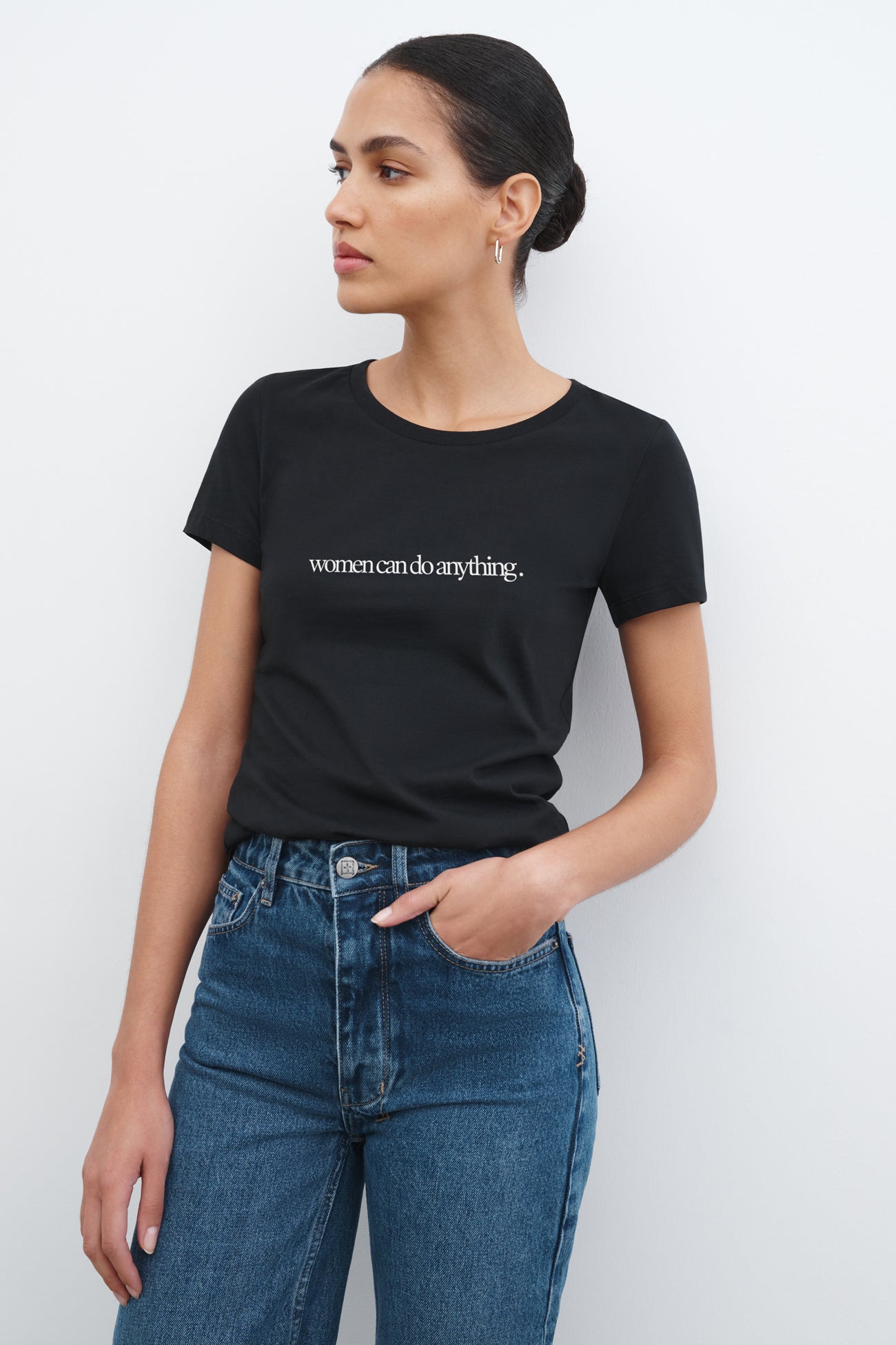 The Organic Anything Tee | Black