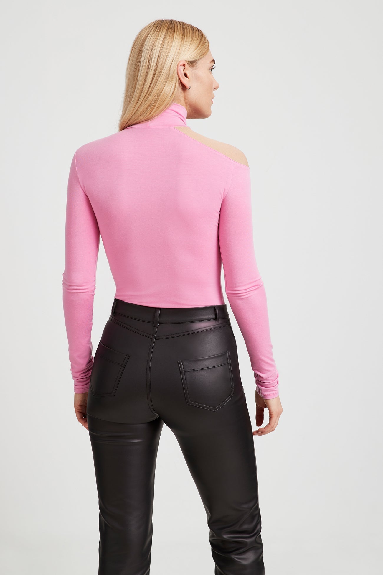 Aubrey Top | Orchid Pink and Beige