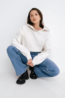 Ella Hoodie | Cream