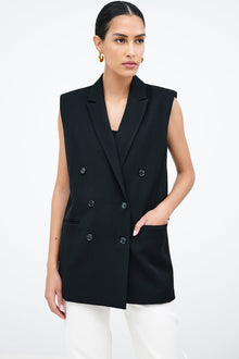 Selena Vest | Black