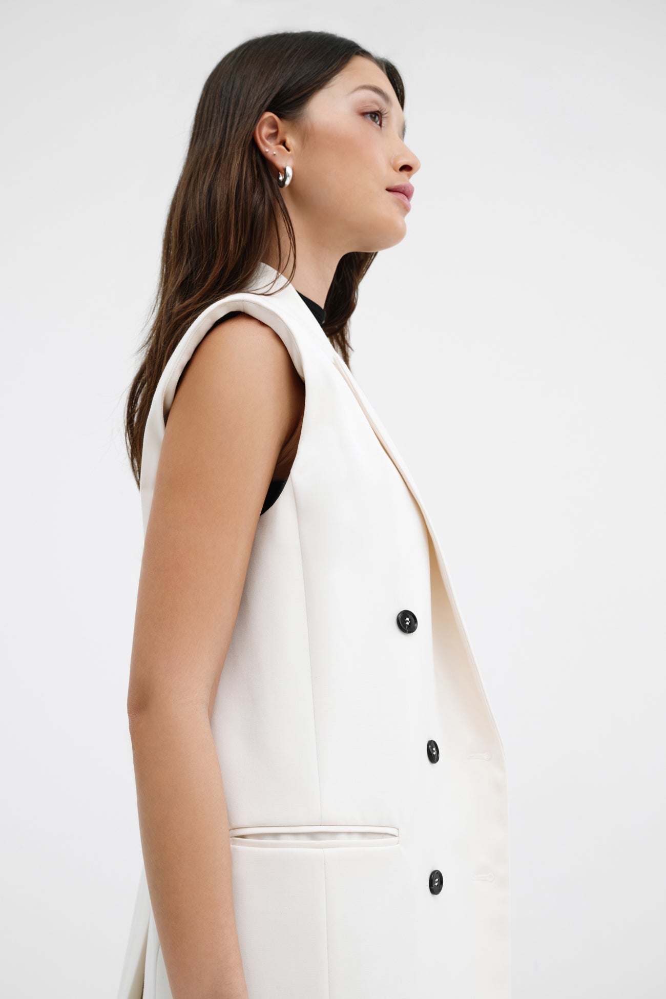Selena Vest | Off White