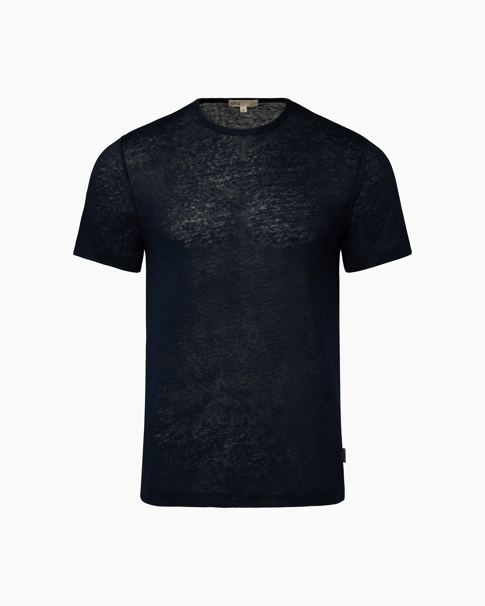 Mens | Chad Linen Tee | Deep Navy