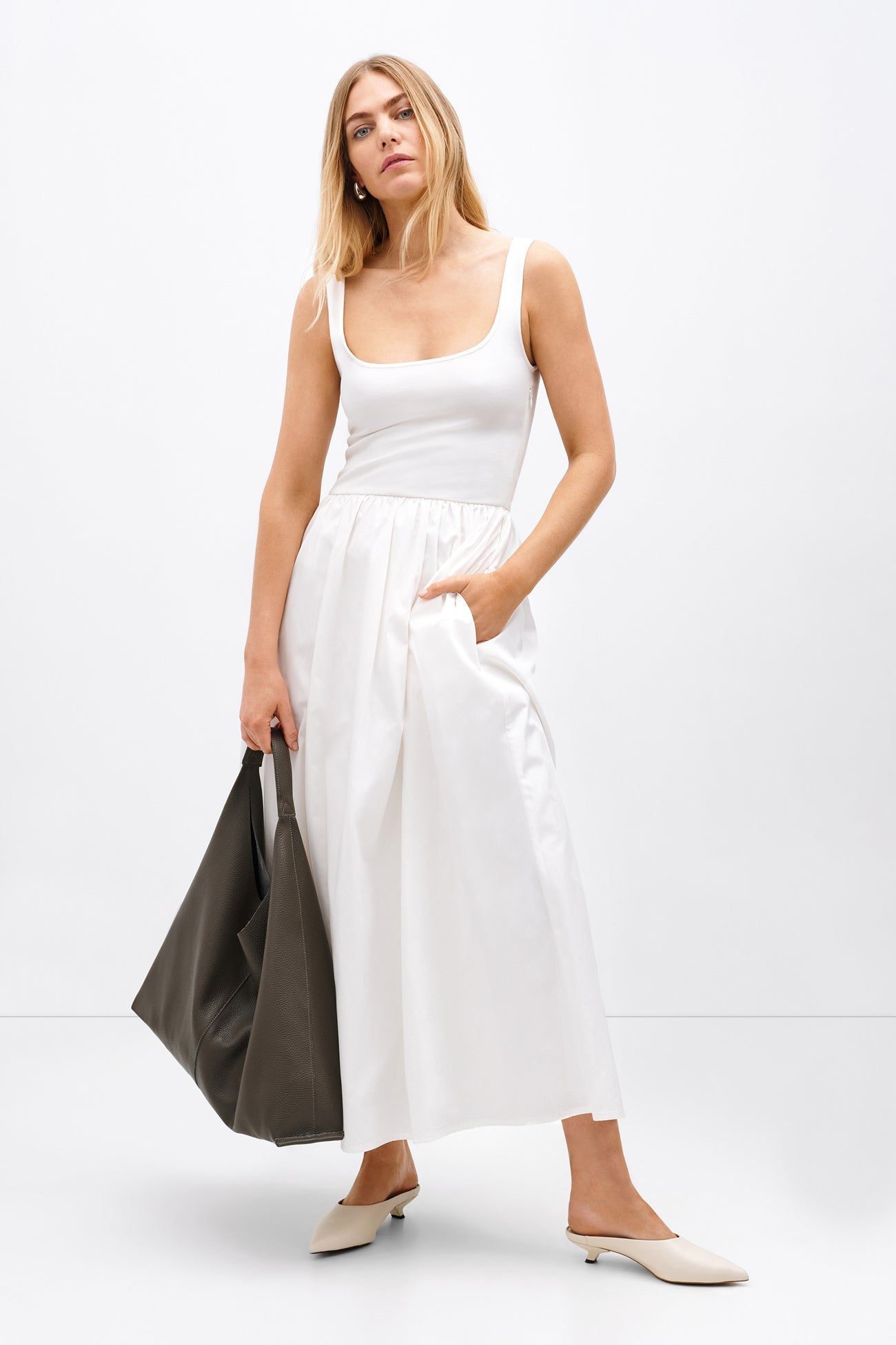 Clara Dress | Off White