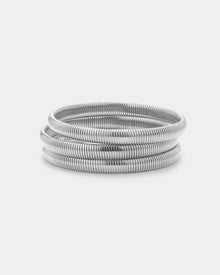 Mini Flex Snake Chain Bracelet | Silver