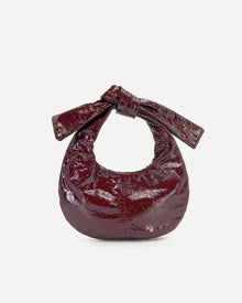 Yumi Mini Clutch | Bordeaux Crinkle