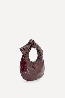 Yumi Mini Clutch | Bordeaux Crinkle