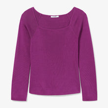 Packshot image of the Joya Top in Purple Jasper