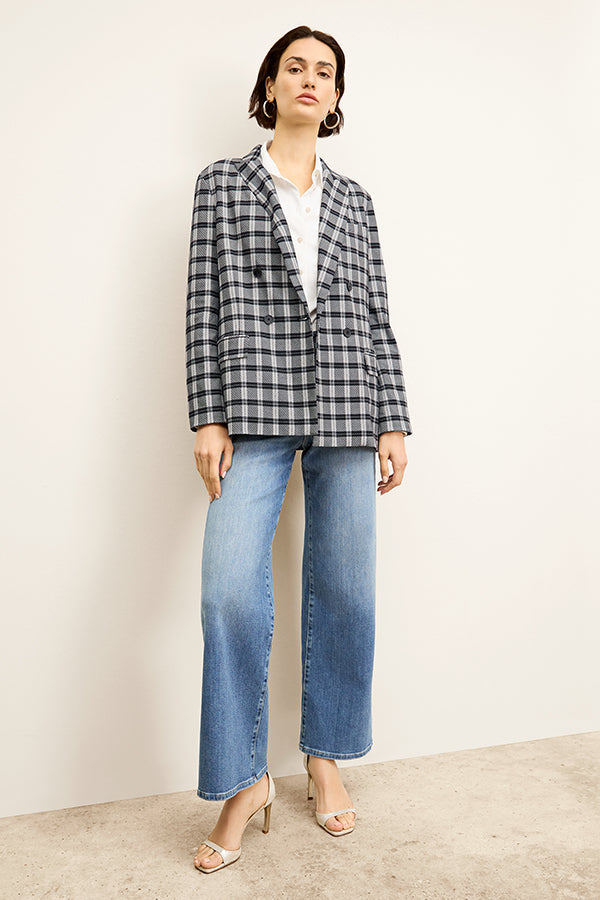 Front image of a woman wearing the O'Hara Blazer | Exclude