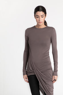 Sheer Hillary Tunic | Anthracite