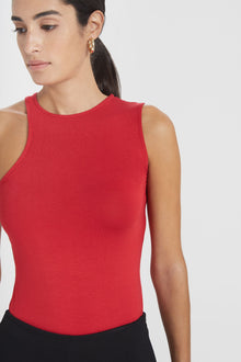Daya Sleeveless Top | Red