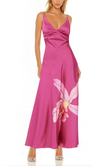 ONE33 SOCIAL | The Maribel Pink Floral Gown | Pink