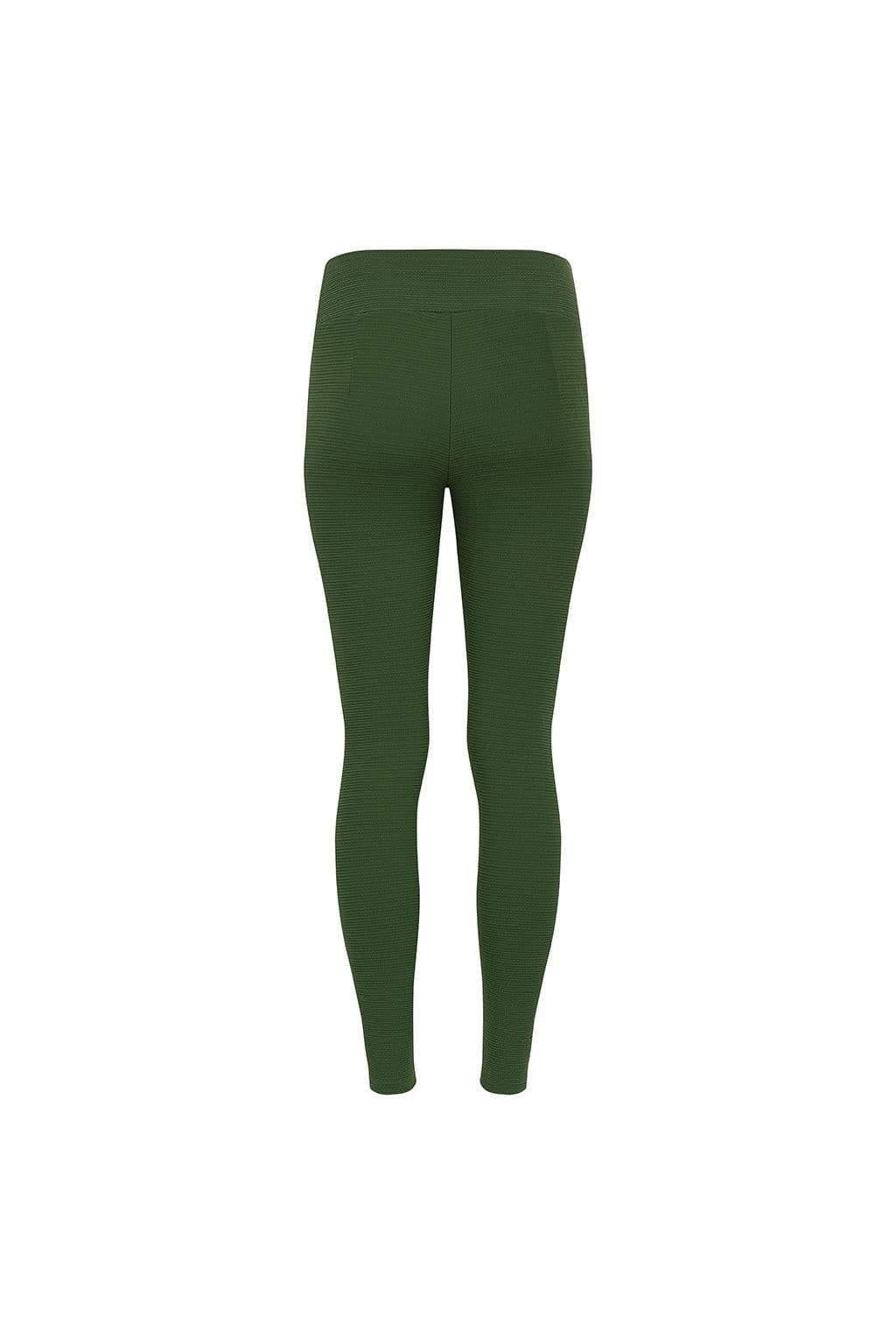 Classic Legging | Olive Micro Scrunch