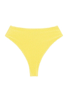 Paula Bikini Bottom | Yellow Crochet