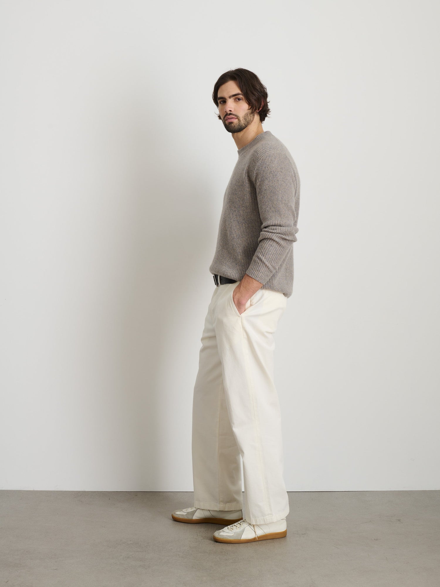 Men | Straight Leg Pant | Vintage Washed Chino Vintage White
