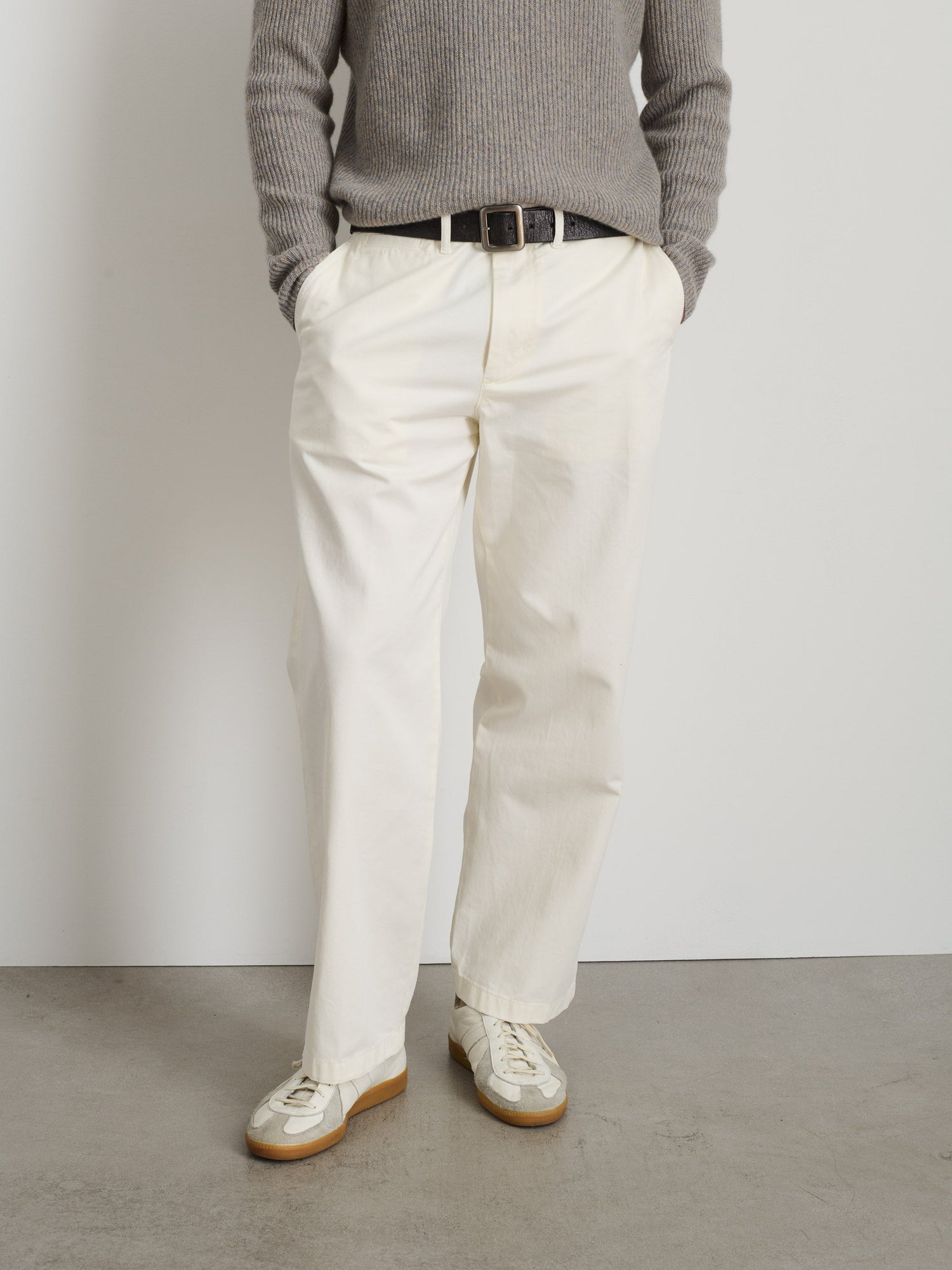 Men | Straight Leg Pant | Vintage Washed Chino Vintage White