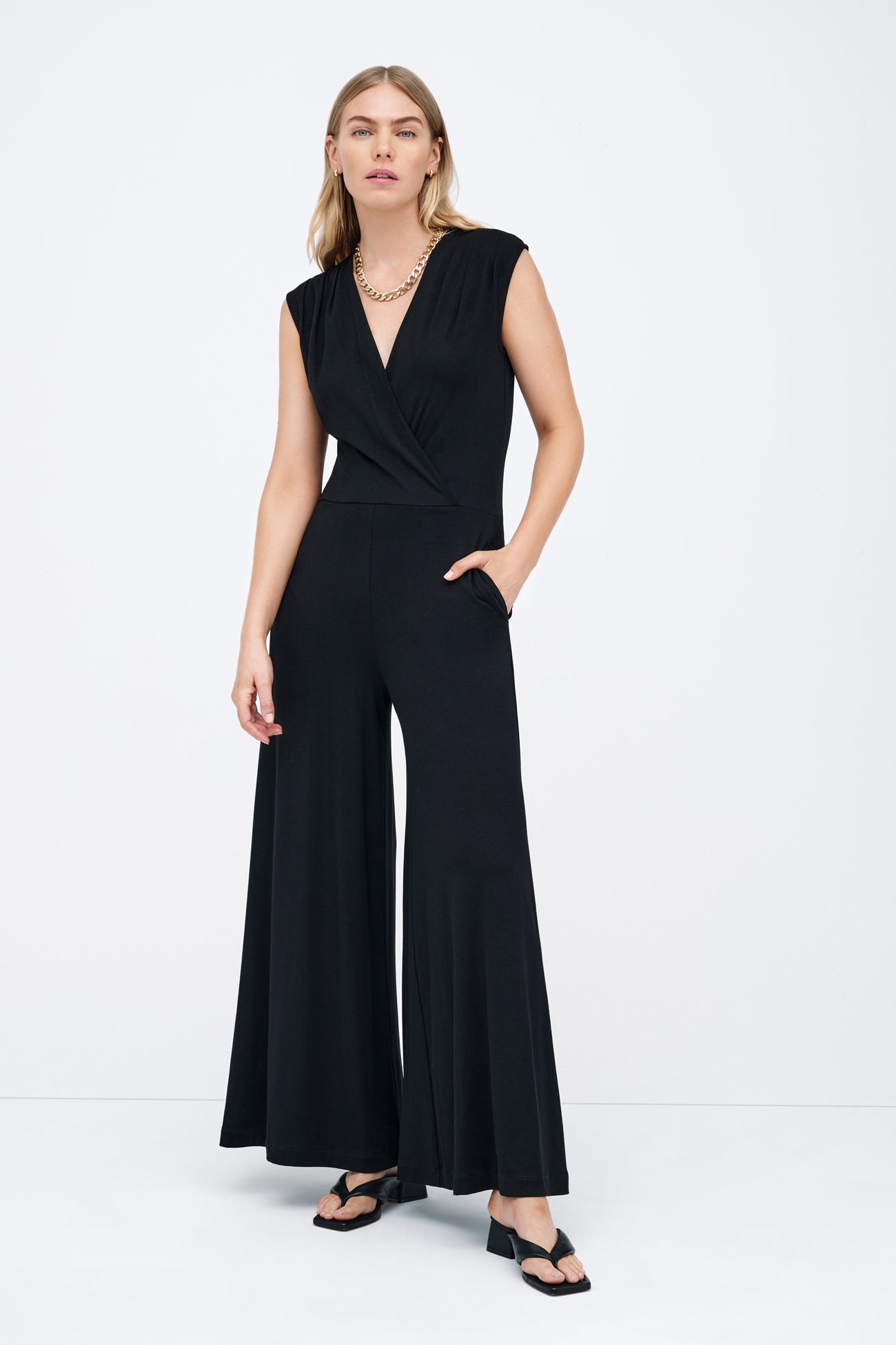 Davis Jumpsuit | Black
