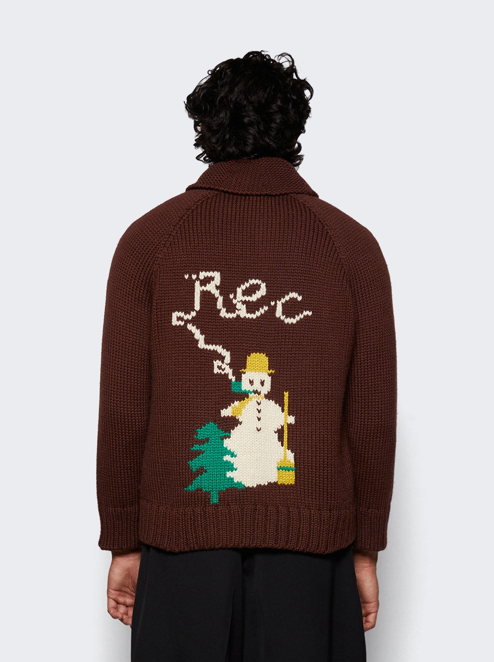 Men | Bode | Fir Cardigan | Brown