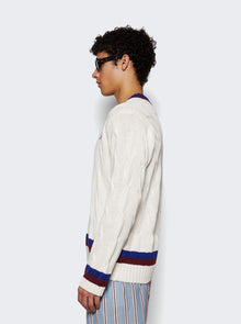Men | Bode | Tennis Sweater | Cream