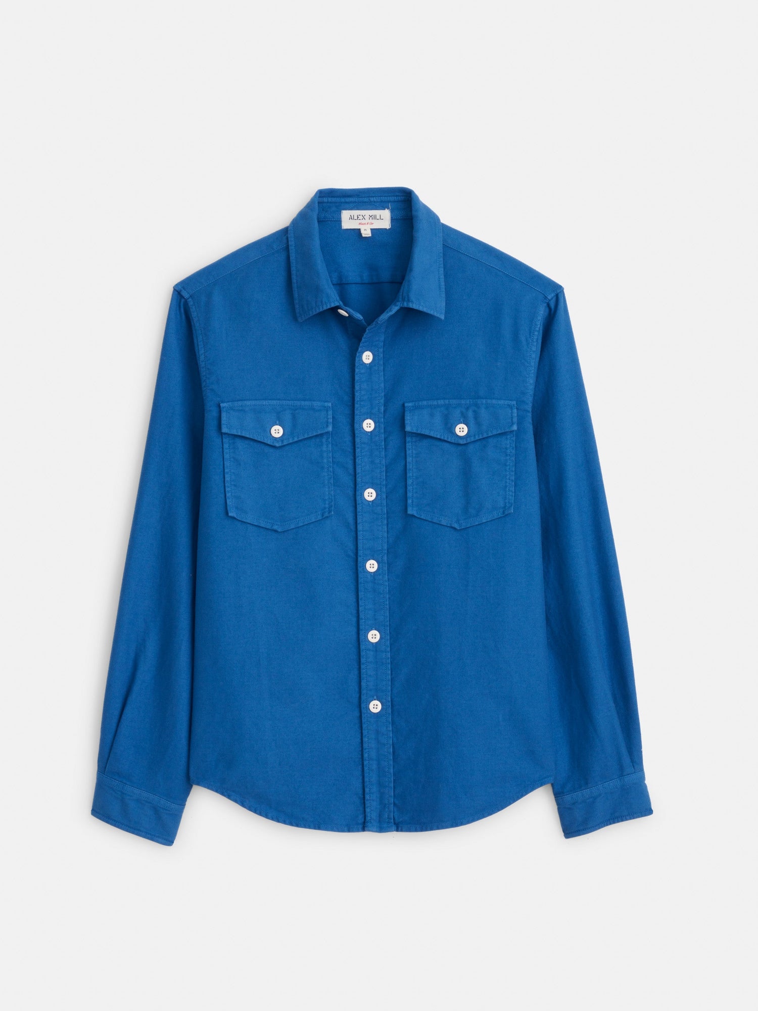Men | Highland Shirt | Chamois Washed Cobalt
