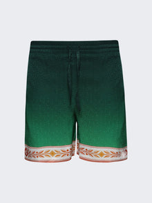 Men | CASABLANCA | Unity Is Power Shorts | Green