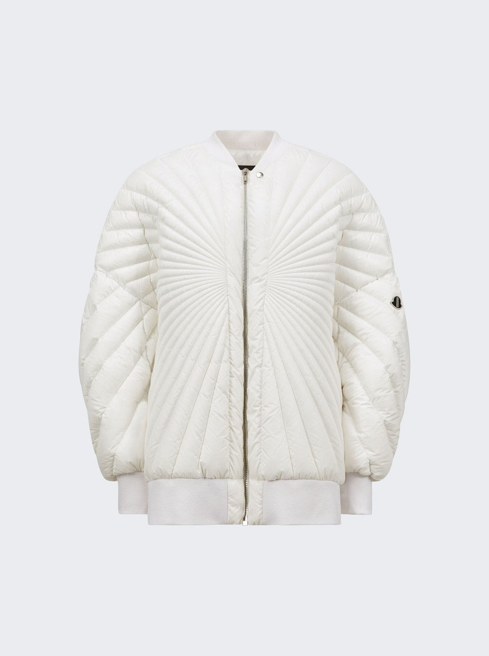 Men | Rick Owens X Moncler | Woven Radiance Peter Jacket | Milk